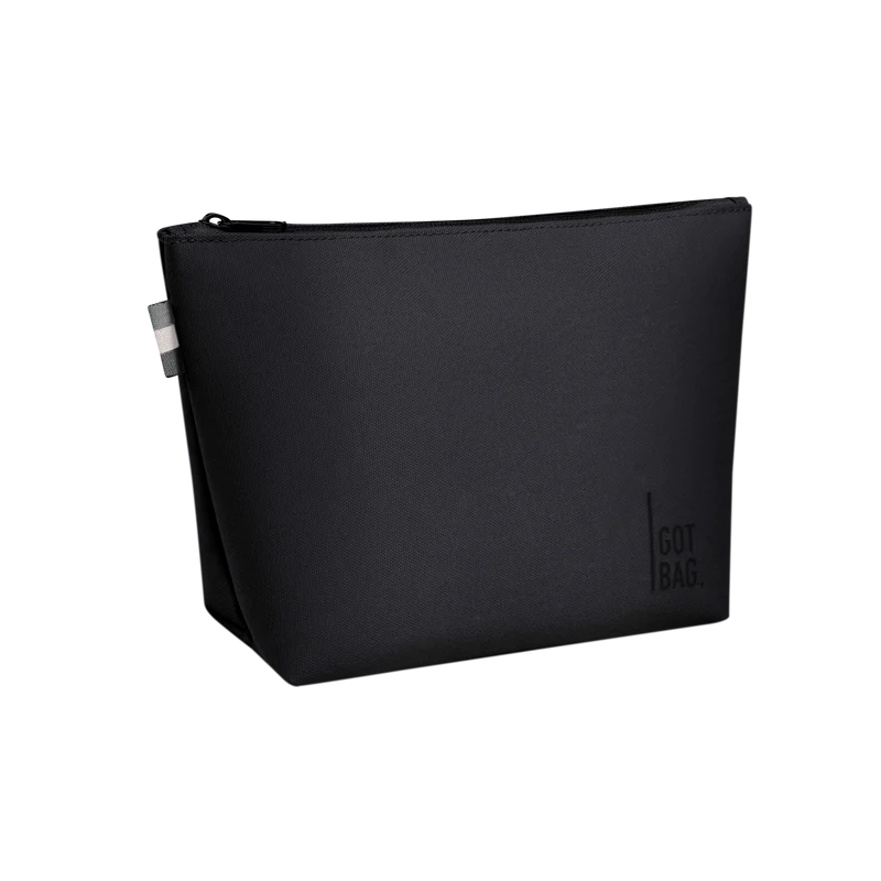 Shower Bag aus Meeresplastik Black Monochrome