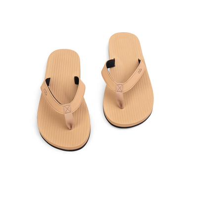 Indosole - ESSNTLS Vegan Flip Flops Men Soil - Nahmoo